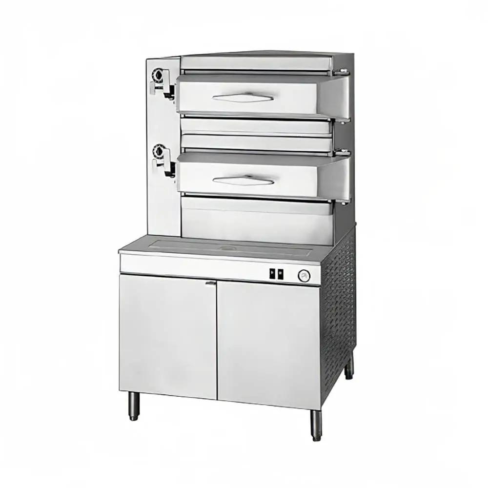 Cleveland PEM243 Electric Floor Model Steamer w/ (24) Full Size Pan Capacity, 208v/3ph by Cleveland (cleveland-pem243-electric-floor-model-steamer-w-24-full-size-pan-capacity-208v-3ph)