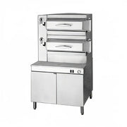 Cleveland PEM243 Electric Floor Model Steamer w/ (24) Full Size Pan Capacity, 208v/3ph by Cleveland (cleveland-pem243-electric-floor-model-steamer-w-24-full-size-pan-capacity-208v-3ph)
