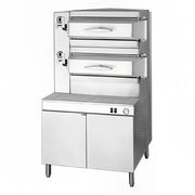 Cleveland PGM3003 (24) Pan Pressure Steamer - Cabinet, Includes Worktop, Natural Gas by Cleveland (cleveland-pgm3003-24-pan-pressure-steamer-cabinet-includes-worktop-natural-gas)