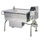 Cleveland SGL40T1 40 gal. Tilt Skillet - Open Leg Base, Peened Interior, Strainer, Liquid Propane by Cleveland (cleveland-sgl40t1-40-gal-tilt-skillet-open-leg-base-peened-interior-strainer-liquid-propane)