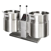 Cleveland TKET12T (2) 12 gal Steam Kettles - Manual Tilt, 2/3 Jacket, 208v/3ph by Cleveland (cleveland-tket12t-2-12-gal-steam-kettles-manual-tilt-2-3-jacket-208v-3ph)