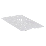 Cambro 10PPD190 Translucent Drain Shelf for Full Size Food Pans - Translucent