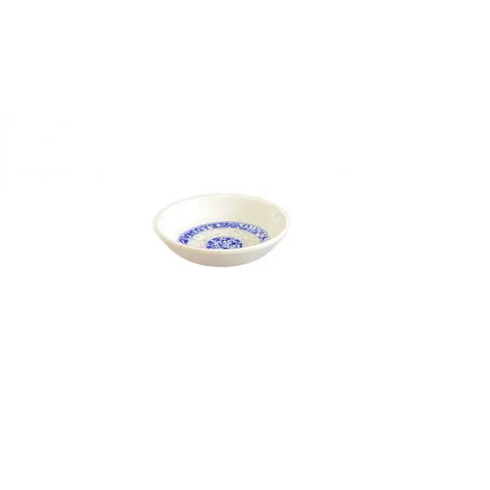 Thunder Group 1101DL, 1 OZ, 2 3/4" SAUCE DISH, BLUE DRAGON, Melamine, NSF, Case Pack of 60