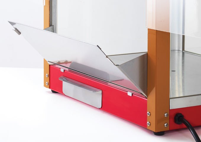 Winco 11040, Benchmark Street Vendor Popcorn Machine - 4 oz Kettle, 120v