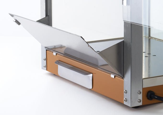 Winco 11068, Benchmark Premiere Popcorn Machine - 6 oz Kettle, 120v