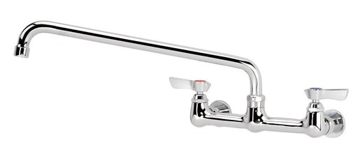 Krowne 12 - 816L, Silver Series 8" Center Wall Mount Faucet with 16" Spout