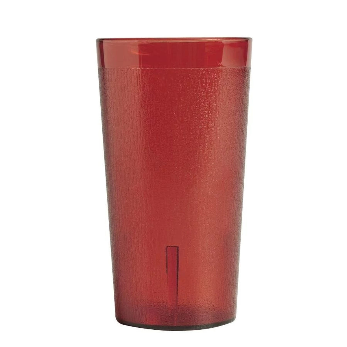 Cambro 1200P156 Colorware Tumbler, 12.6 oz. - Ruby Red