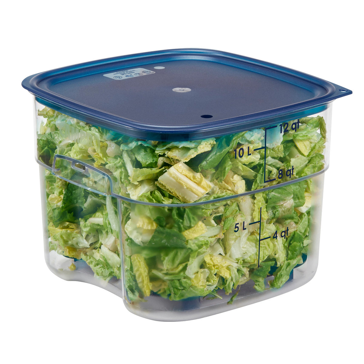 Cambro 12SFSPROCW135 FreshPro CamSquares Camwear Food Storage Container, 12 qt., Clear - Clear