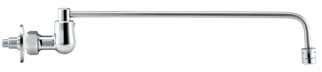 Krowne 13‐222L, Silver Series Wall Mount 3/8" Wok Range with 12" Swing Spout