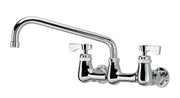 Krowne 14 - 810L, Royal Series 8" Center Wall Mount Faucet with 10" Spout