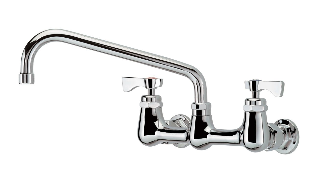 Krowne 14 - 810L, Royal Series 8" Center Wall Mount Faucet with 10" Spout