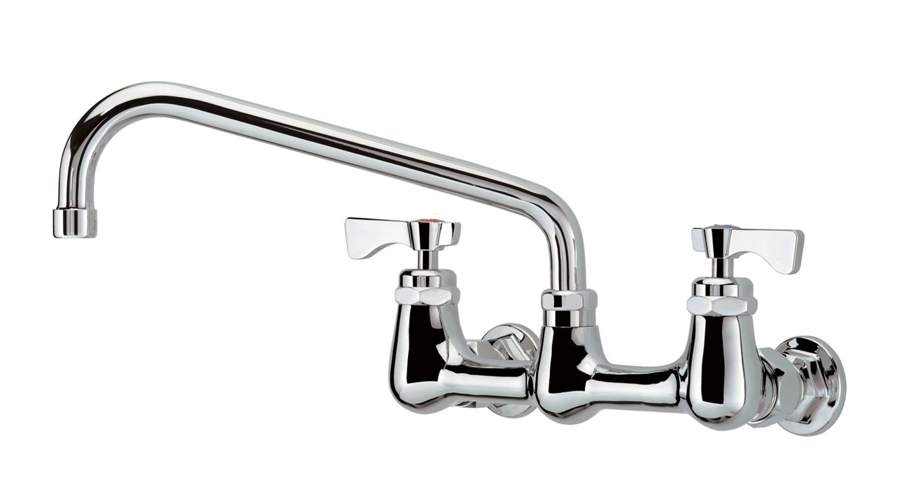 Krowne 14-810L, Royal Series 8" Center Wall Mount Faucet with 10" Spout