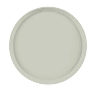Cambro 1400101 Round Camtray Fiberglass Serving Tray, 14" Dia. - Antique Parchment