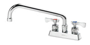 Krowne 15 - 312L, Royal Series 4" Center Deck Mount Faucet with 12" Spout