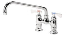 Krowne 15 - 412L, Royal Series 4" Center Raised Deck Mount Faucet with 12" Spout