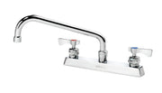 Krowne 15 - 516L, Royal Series 8" Center Deck Mount Faucet with 16" Spout