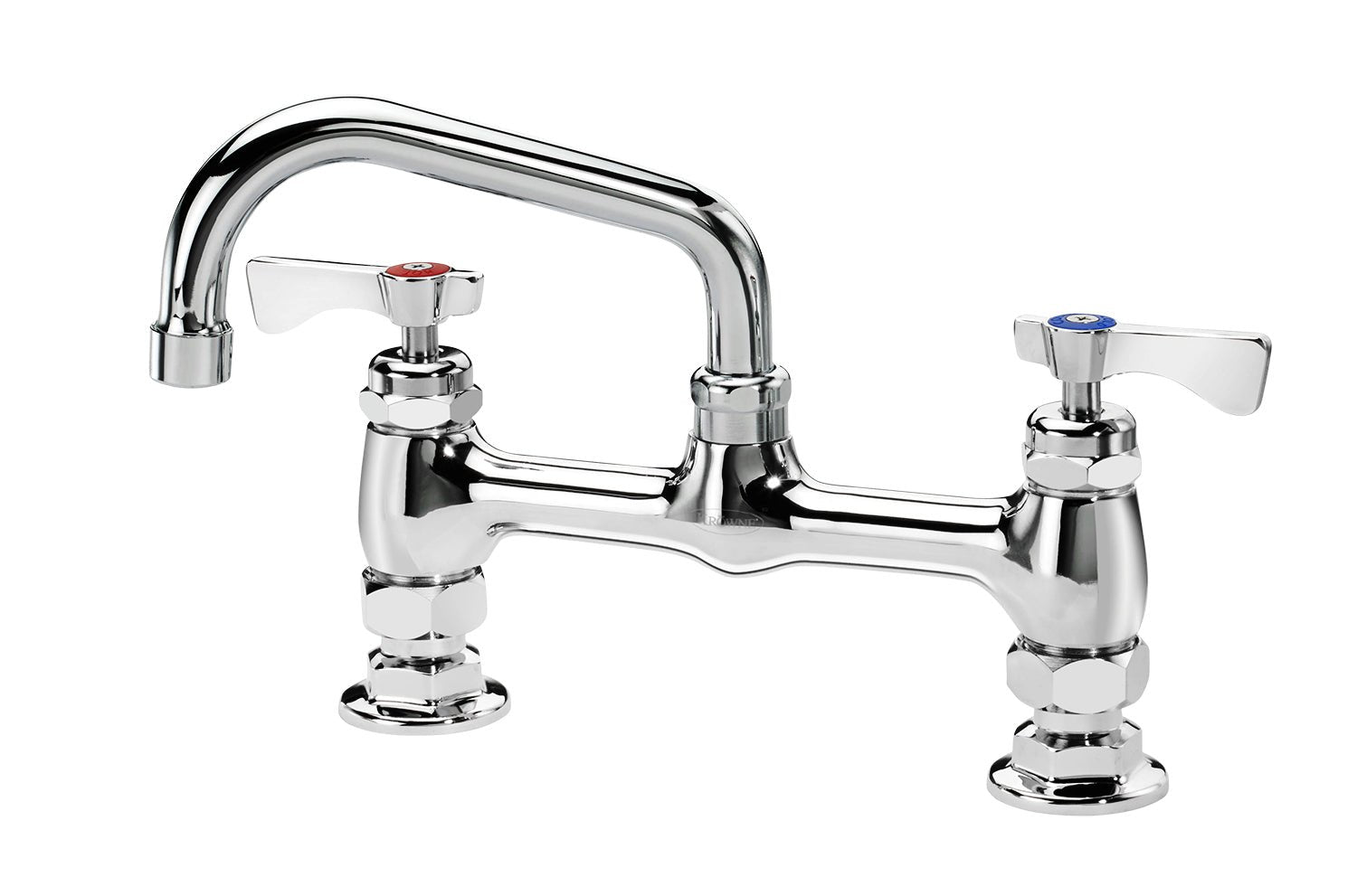 Krowne 15 - 806L, Royal Series 8" Center Raised Deck Mount Faucet with 6" Spout
