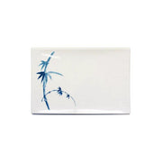 Thunder Group 1535BB, 5 1/4" X 3 1/4" PLATE, BLUE BAMBOO, Melamine, NSF, Case Pack of 12