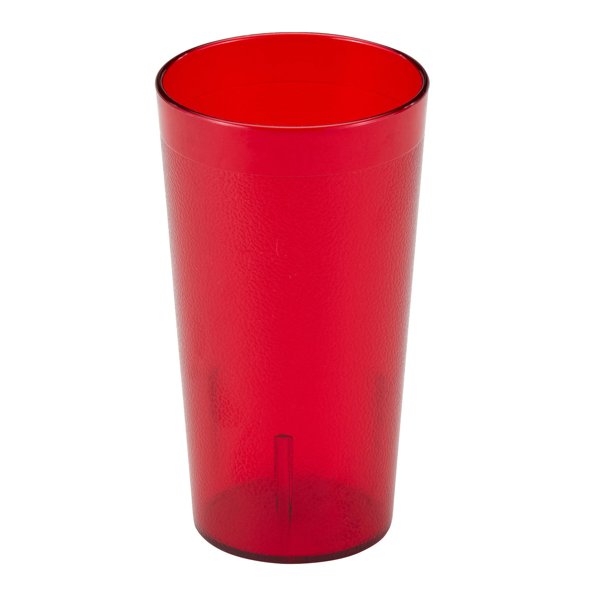 Cambro 1600P156 Colorware Tumbler, 16.4 oz. - Ruby Red