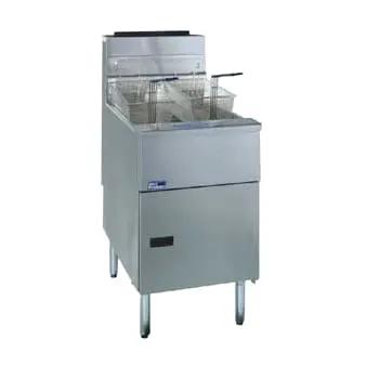 Pitco SE18S-4FD Electric Fryer - (4) 90 lb Vats, Floor Model, 240v/1ph by Pitco (pitco-se18s-4fd-electric-fryer-4-90-lb-vats-floor-model-240v-1ph)