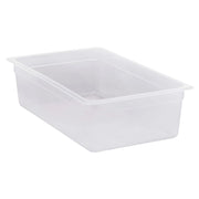 Cambro 16PP190 Translucent Full Size Food Pan, 6" Deep, 20.6 qt. - Translucent
