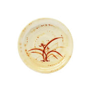 Thunder Group 1707, 7 1/2" PLATE, GOLD ORCHID, Melamine, NSF, Case Pack of 12