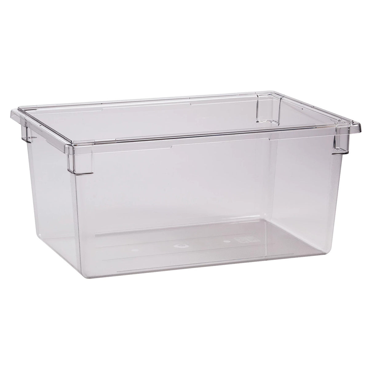Cambro 182612CW135 Camwear Full Size Food Storage Box, 17.0 gal., 18" x 26" x 12" - Clear