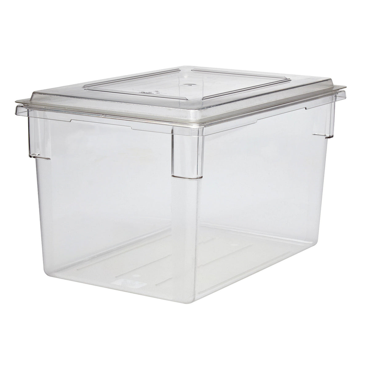 Cambro 182615CW135 Camwear Full Size Food Storage Box, 22.0 gal., 18" x 26" x 15" - Clear