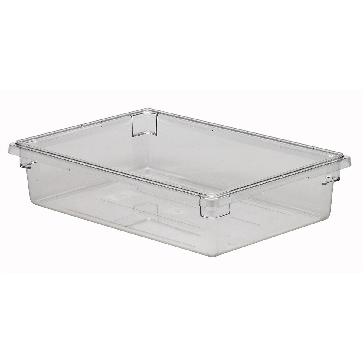 Cambro 18266CW135 Camwear Full Size Food Storage Box, 8.75 gal., 18" x 26" x 6" - Clear