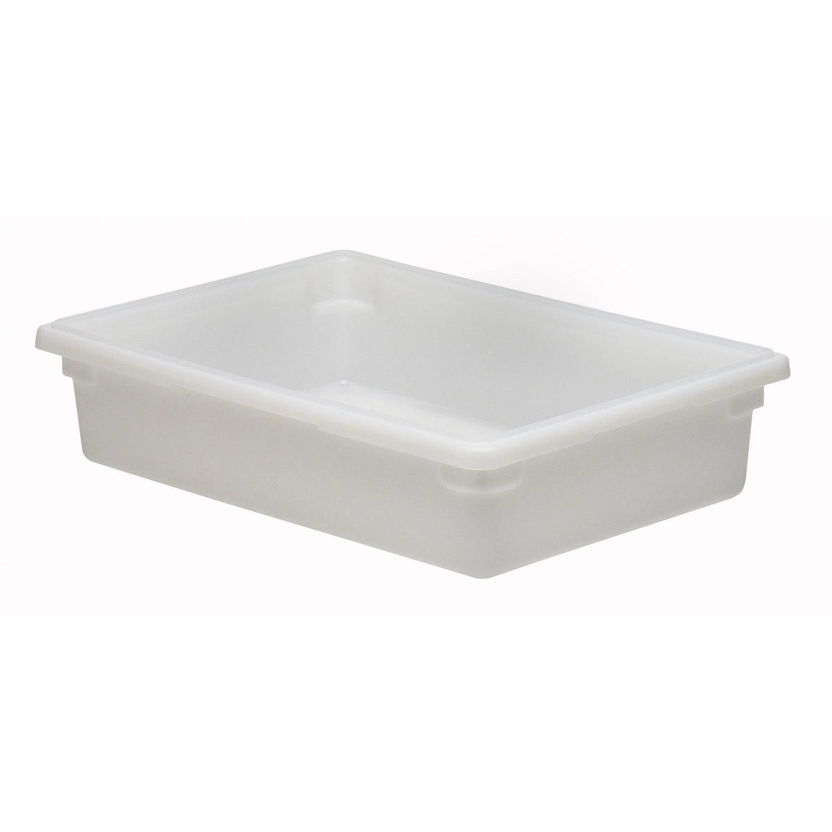 Cambro 18266P148 Full Size Poly Food Storage Box, 8.75 gal., 18" x 26" x 6" - White