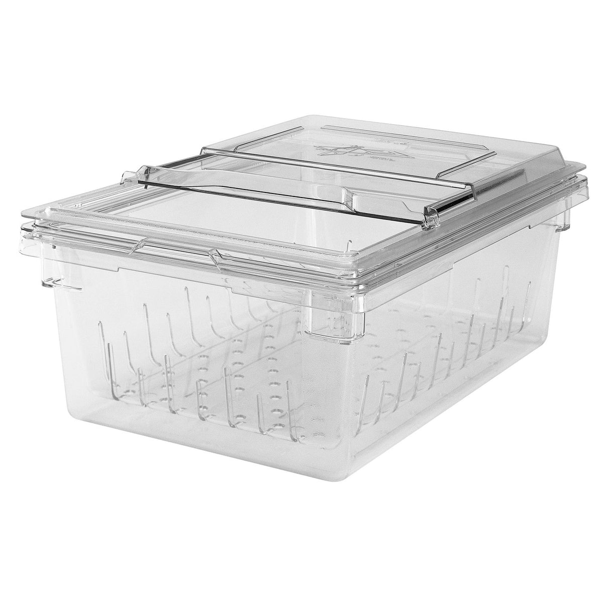 Cambro 18268CLRKIT135 Camwear Colander Kit, Fits 1- 8" Deep Colander, 1- 18" x 26" x 9" Food Box, 1- 18" x 26" SlidingLid Food Boxes - Clear