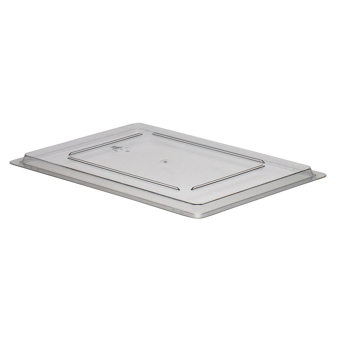 Cambro 1826CCW135 Camwear Flat Lid for Full Size 18" x 26" Food Boxes - Clear