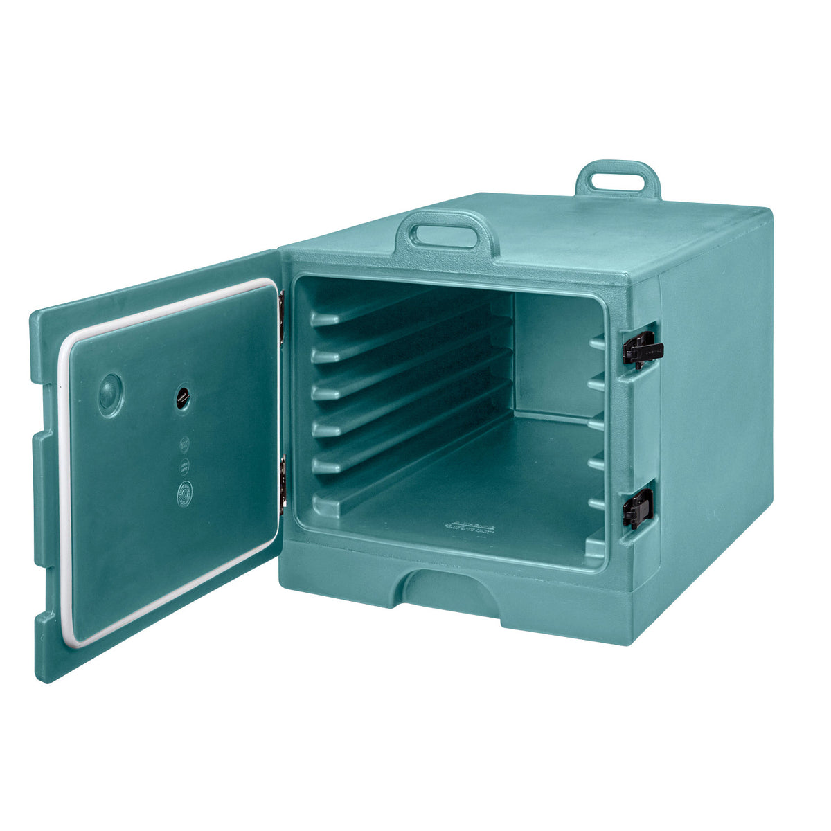 Cambro 1826MTC401 Camcarrier Front Loading Insulated Carrier, Holds 6 Full Sheet Pans - Slate Blue