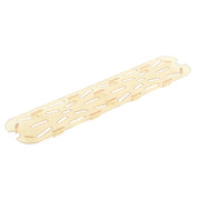 Cambro 20LPHPD150 H-Pan High Heat Drain Shelf, Half Size Long Food Pan Insert - Amber