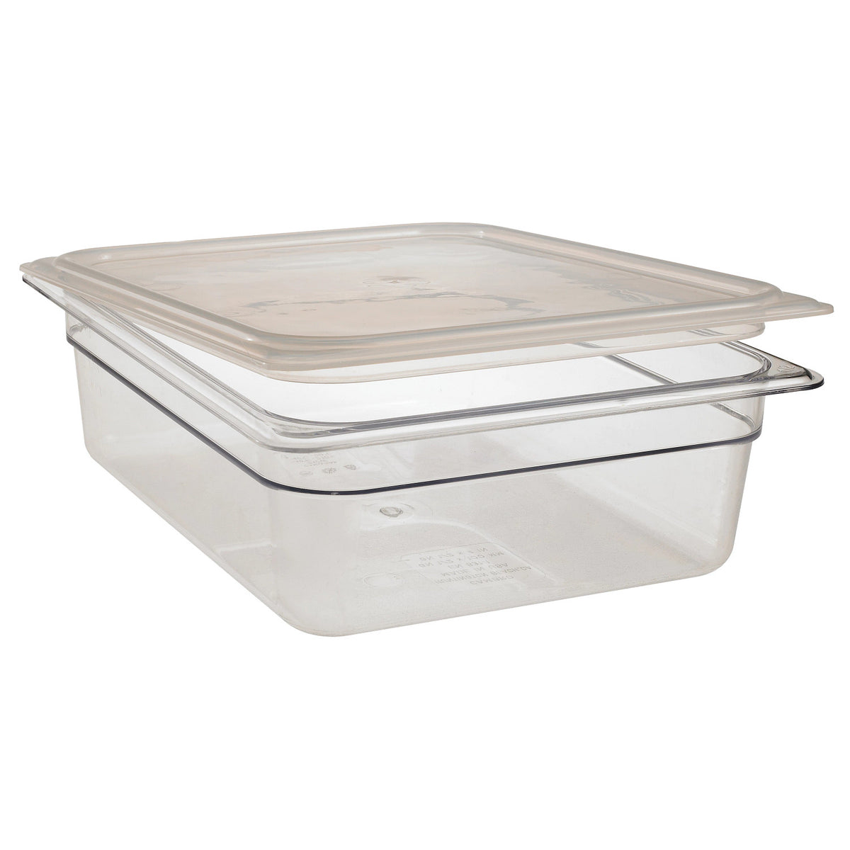 Cambro 20PPCWSC190 Translucent Half Size Food Pan Seal Cover - Translucent