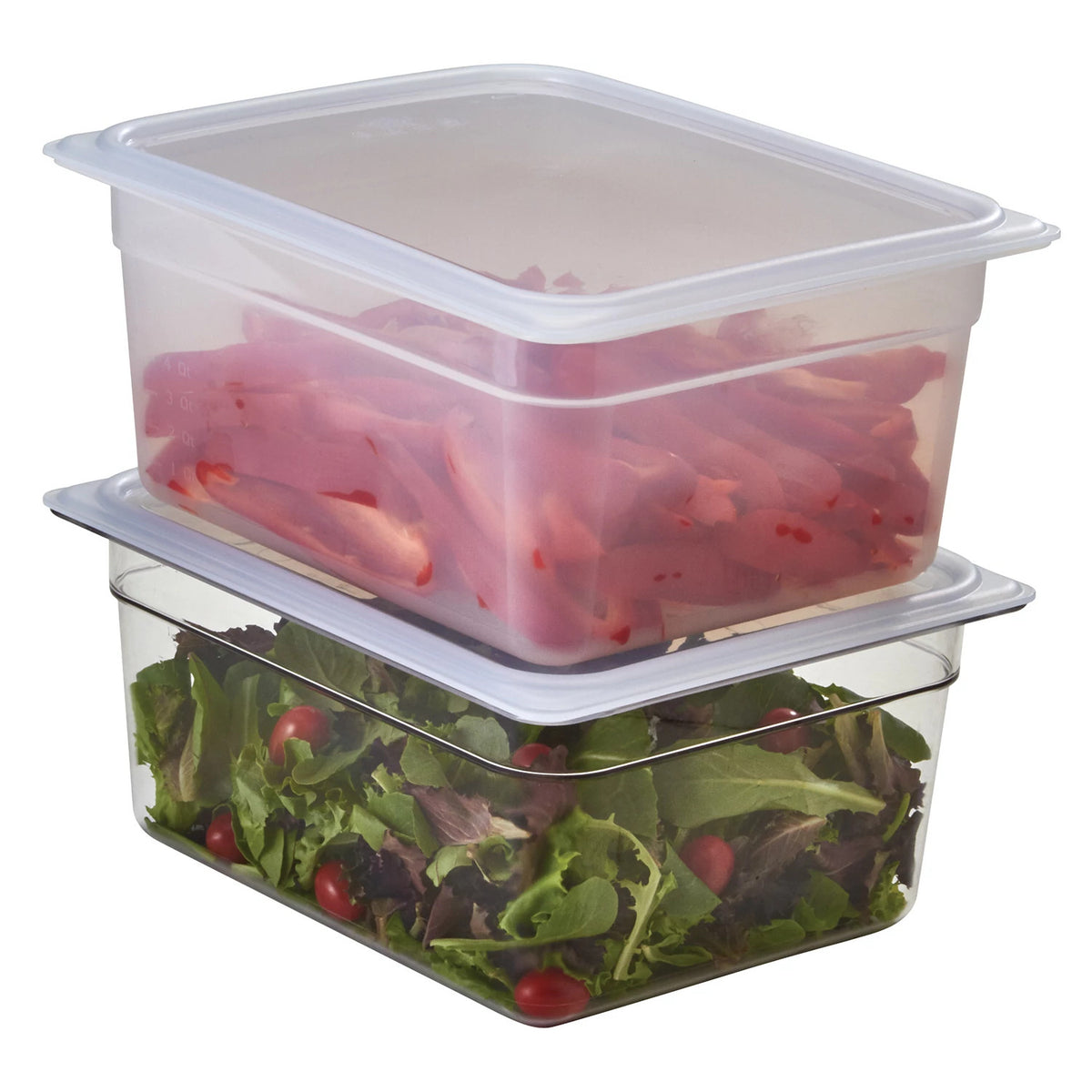 Cambro 20PPCWSC190 Translucent Half Size Food Pan Seal Cover - Translucent