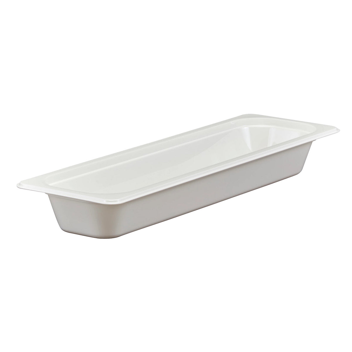 Cambro 22LPCW148 Camwear Half Size Long Food Pan, 2 1/2" Deep, 3.2 qt. - White