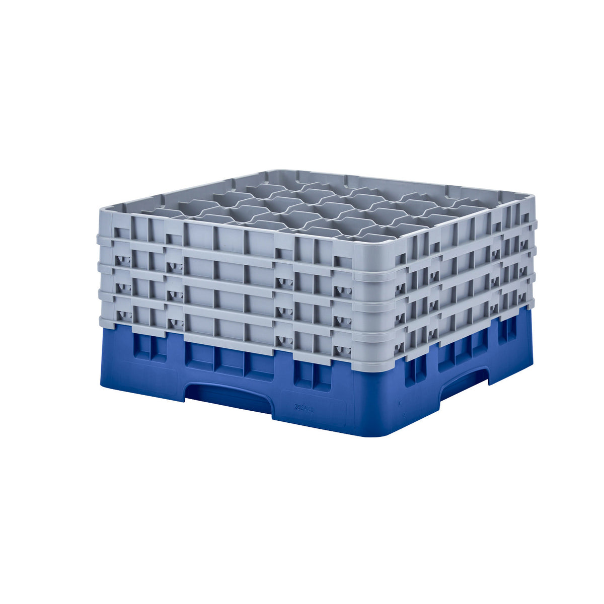 Cambro 25S900168 Camrack Full Size Glass Rack, 9 3/8" Max Glass Height - Blue