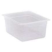 Cambro 26PP190 Translucent Half Size Food Pan, 6" Deep, 9.4 qt. - Translucent