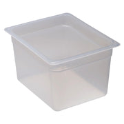 Cambro 28PP190 Translucent Half Size Food Pan, 8" Deep, 12.4 qt. - Translucent