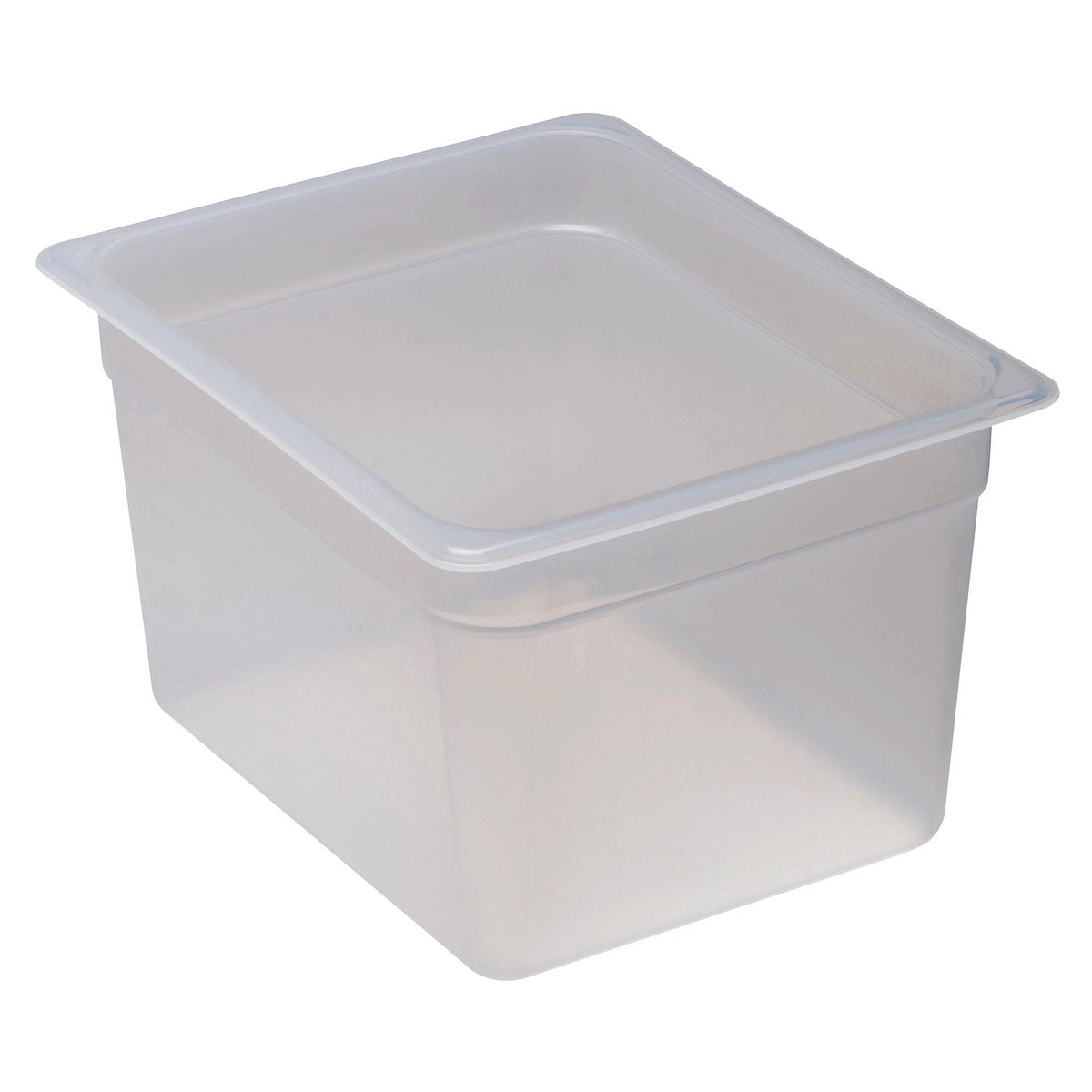 Cambro 28PP190 Translucent Half Size Food Pan, 8" Deep, 12.4 qt. - Translucent