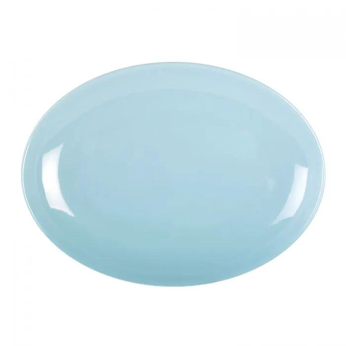 Thunder Group 2912, 12 1/2" X 9 1/4" PLATTER, BLUE JADE, Melamine, NSF, Case Pack of 12