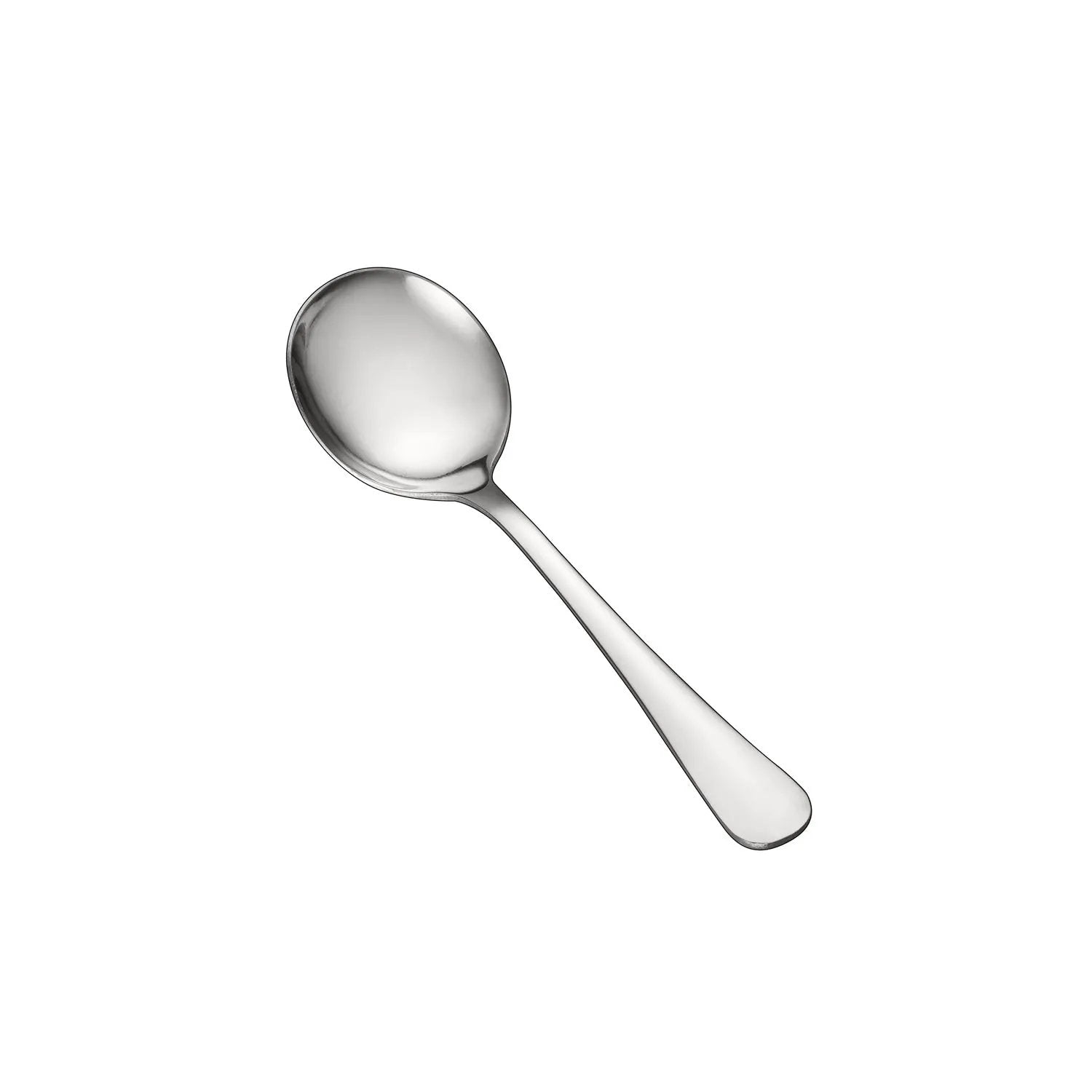 CAC China 3003-04 Continental Bouillon Spoon 18/0 HW 5 7/8" Case Pack of 1/50 by CAC China (cac-china-3003-04-continental-bouillon-spoon-18-0-hw-5-7-8-case-pack-of-1-50)