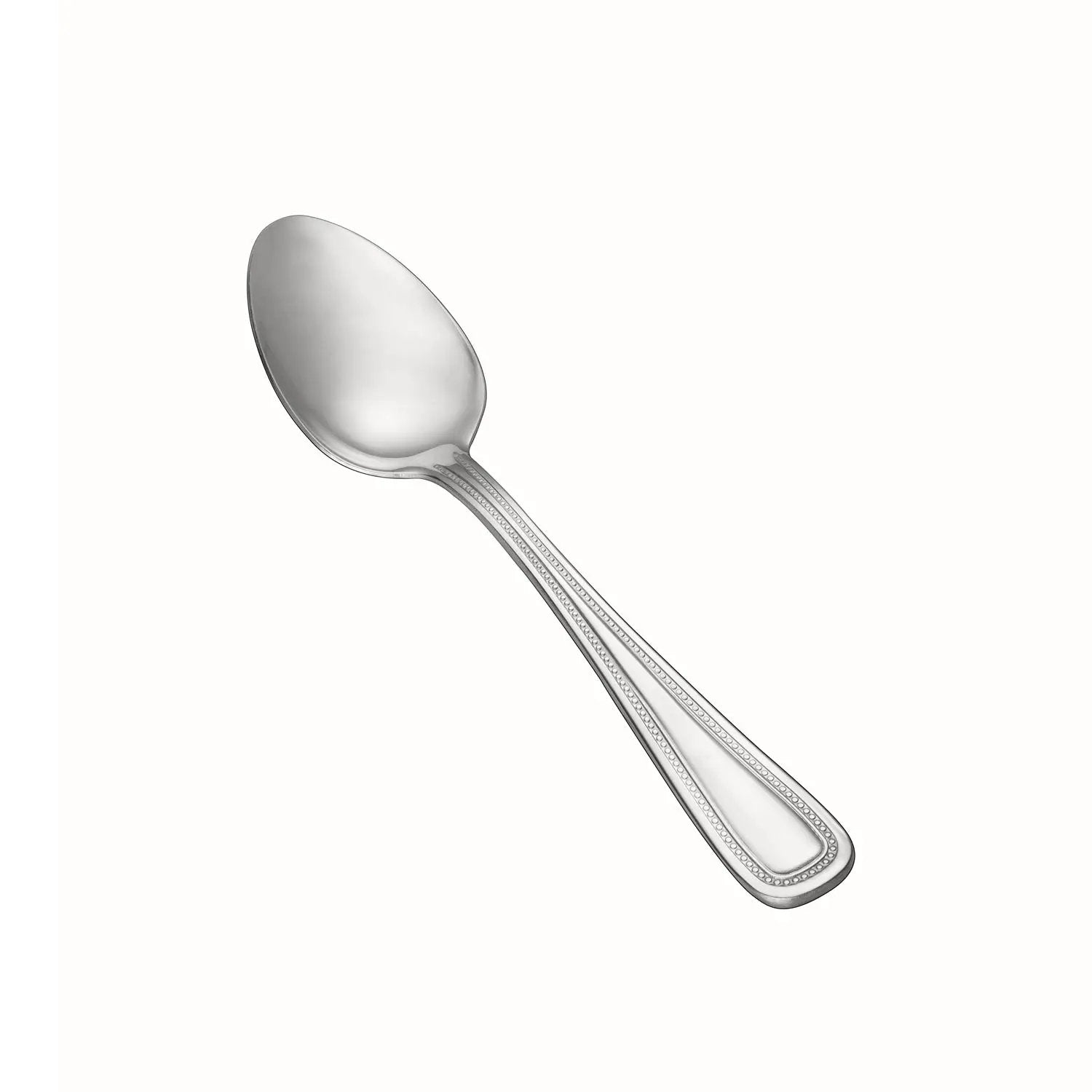 CAC China 3008-01 Black Pearl Teaspoon 18/0 HW 6 1/4" Case Pack of 1/50 by CAC China (cac-china-3008-01-black-pearl-teaspoon-18-0-hw-6-1-4-case-pack-of-1-50)