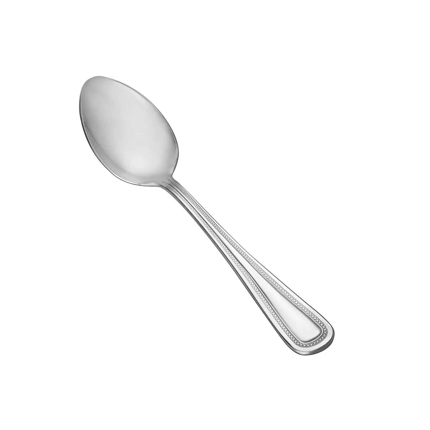 CAC China 3008-03 Black Pearl Dinner Spoon 18/0 HW 7 3/8" Case Pack of 1/50 by CAC China (cac-china-3008-03-black-pearl-dinner-spoon-18-0-hw-7-3-8-case-pack-of-1-50)