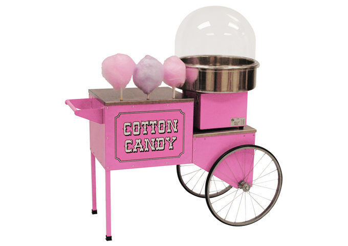 Winco 81011, Benchmark Zephyr - Cotton Candy Machine - with Dome / 900 watt, 120v