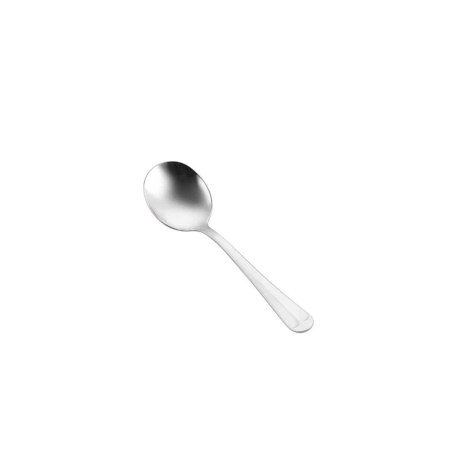 CAC China 3011-04 Jasmine Bouillon Spoon 18/0 HW 6" Case Pack of 1/50 by CAC China (cac-china-3011-04-jasmine-bouillon-spoon-18-0-hw-6-case-pack-of-1-50)