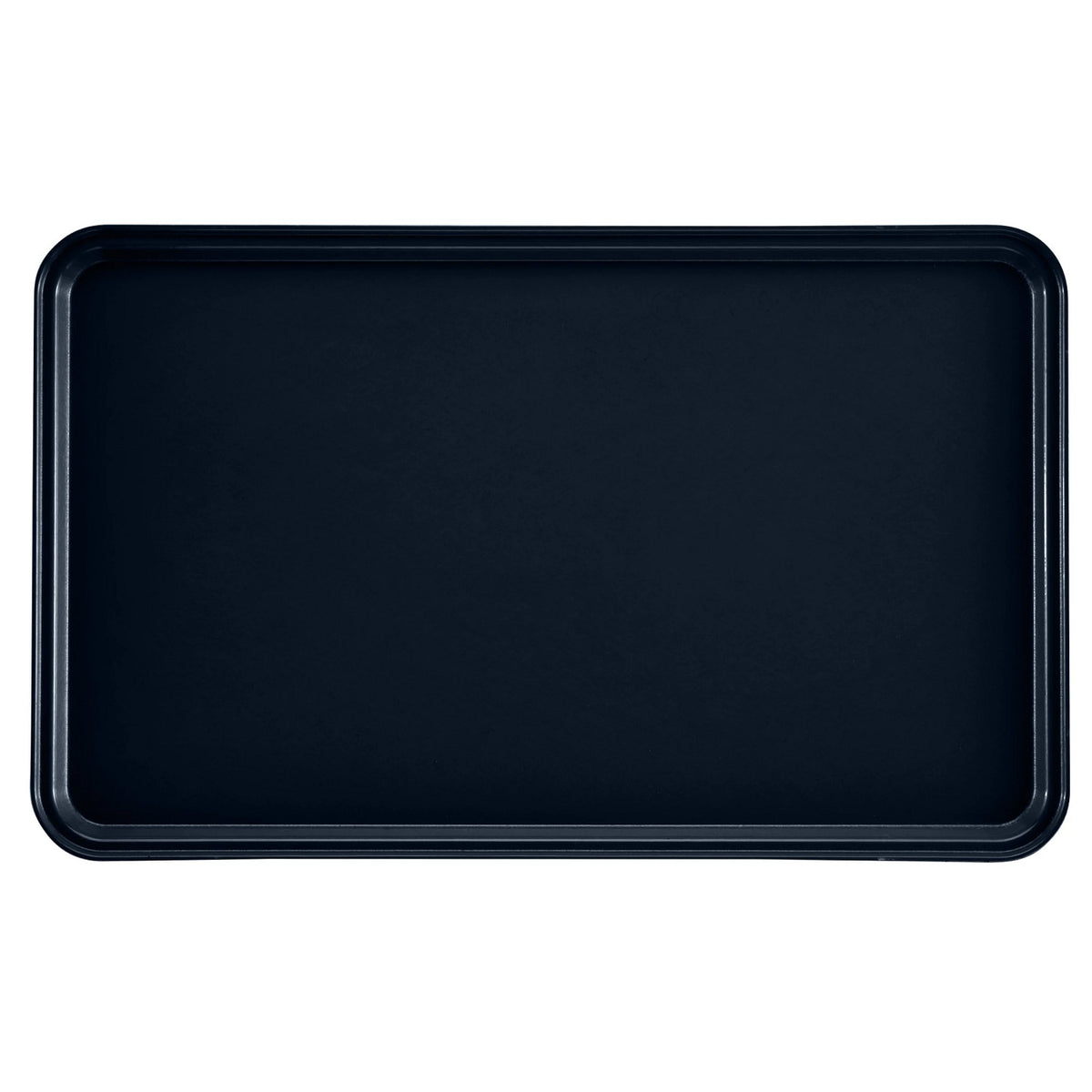 Cambro 3253110 Rectangular Camtray Fiberglass Tray, 12 3/4" x 20 7/8" - Black