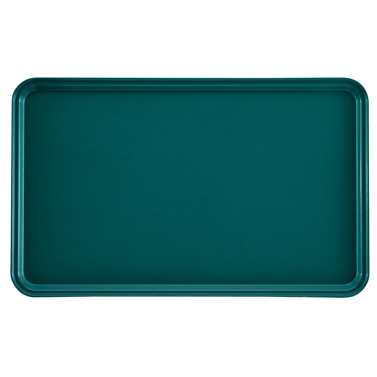 Cambro 3253414 Rectangular Camtray Fiberglass Tray, 12 3/4" x 20 7/8" - Teal