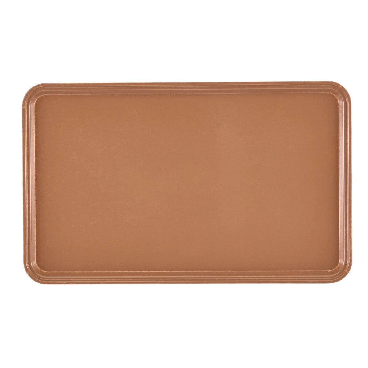 Cambro 3253508 Rectangular Camtray Fiberglass Tray, 12 3/4" x 20 7/8" - Suede Brown